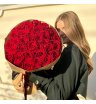 «Любовь» букет из красных роз  2