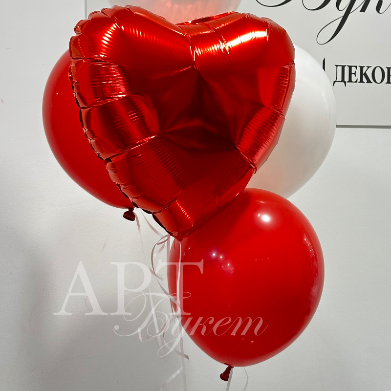 Фонтан из шаров «С любовью!» 2