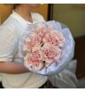 Букет из французских роз Pink Mondial 2